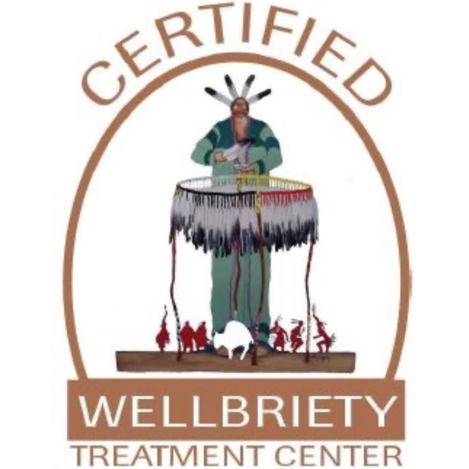 the certified wellbriety treatment center seal
