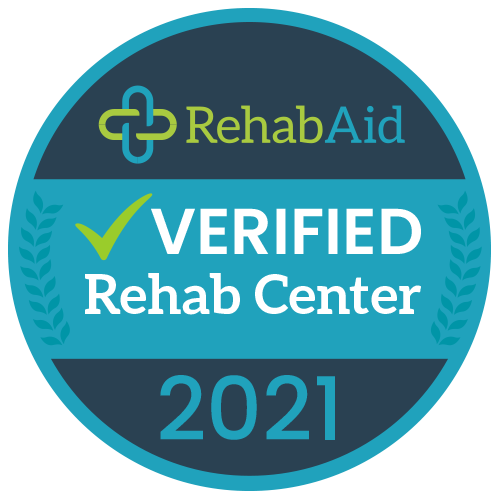 the rehab aid verified rehab center 2021 seal